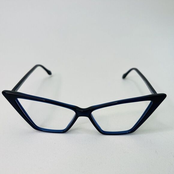 Germano Gambini GG141 Women's Eyeglasses Frame 56/13 - 145 mm BLI INK BLUE - Picture 3 of 7